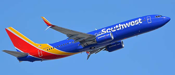 Southwest Boeing 737-800 N8546W, Phoenix Sky Harbor, October 10, 2017